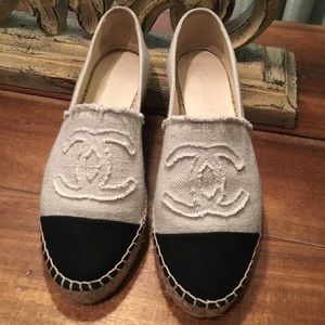Chanel Canvas Espadrilles!